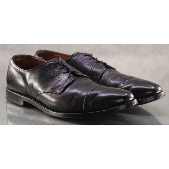 Allen Edmonds Clifton $350 Men\'s Cap Toe Oxford Shoes Sz 11.5 D Leather Resoled main image 7